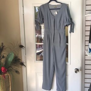Steel color jumpsuit